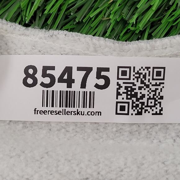 Vintage Virginia Raglan Sweatshirt Womens Medium 19x22 Gray - Picture 4 of 10